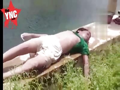 Dead boy found in a river