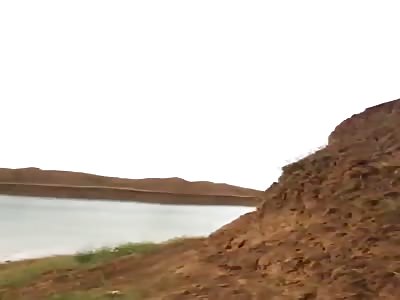 Cliff-jumping goes wrong