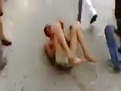 Two thieves kicked and tased