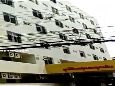 Man Jumps to His Death From Hospital Window and Through Entrance Roof