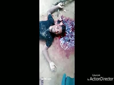 Two Men Dead - One Had His Brains Totally Blown Out