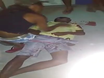 Frantic Woman Cries Over Murdered Boyfriend