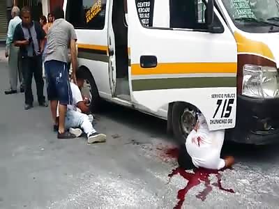 Minivan Passenger Shot and Killed and Driver Wounded