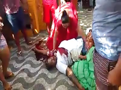 Gypsy Women Cry over Brutally Murdered Man