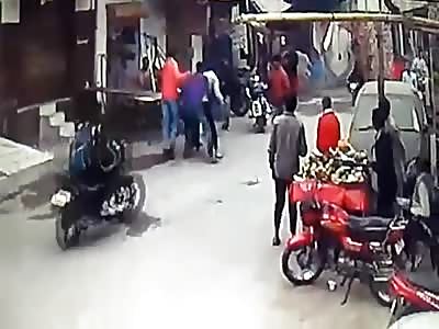 Indian Man Gets Stabbed to Death in The Street