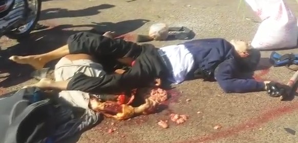 Messy Accident Aftermath in Cambodia