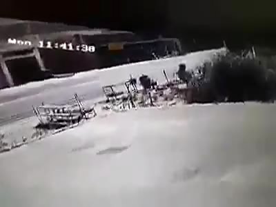 Pedestrian Flipped Over and Killed by Car