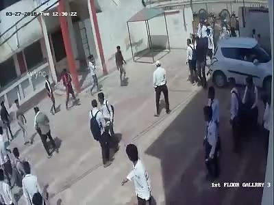 Student Killed With A Single Stab to Heart in Indian College