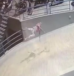 Suicide Impact - Man Jumps to Death From His Office Building