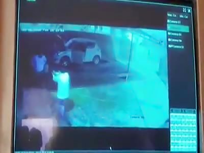 CCTV MURDER - Two Angles