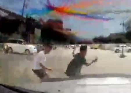 Damn! Dashcam of Kid Killed Instantly by Speeding Car