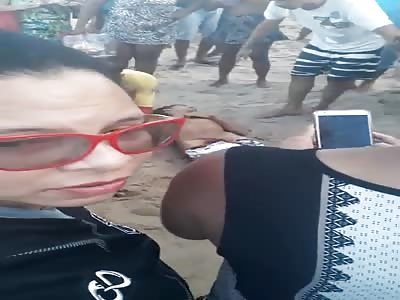 Damn! Young Man Dying With Balls Ripped Open by Shark 