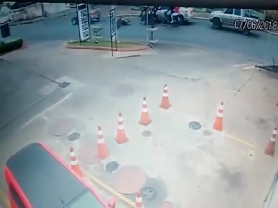 CCTV Murder of Vigilante at Traffic Stop + Aftermath