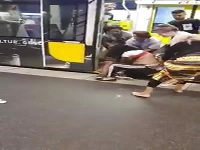 African Culture Comes to German Subway