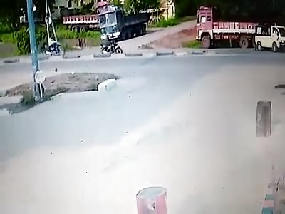 Stupid Biker in Peddapally