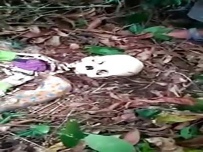 Female Skeleton Discovery in Indonesia