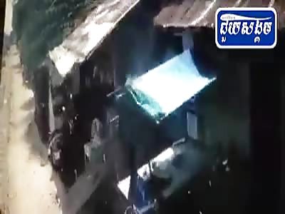 Man Killed Instantly When He Runs Out in Front of a Train