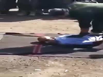 Three Rapists Publicly Executed With Shots and Hanged in Front of the Crowd