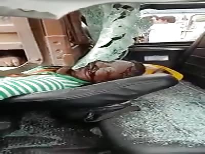 Driver Crushed and Pinned Under the Back of a Truck