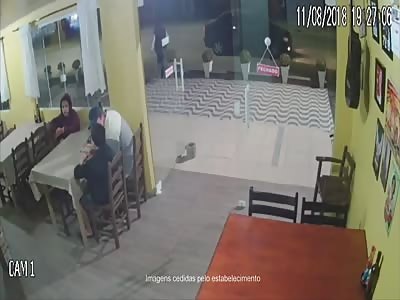 Women Gets Sandwiched Between Two Cars