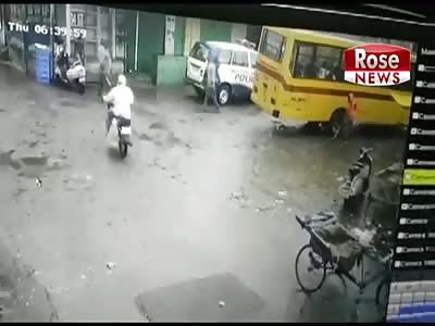 Cop Car Kills Street Sweeping Woman