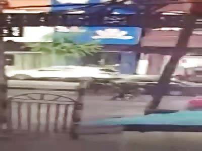 Man Kills Wife in the Street (Another Angle)