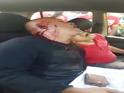 Taxi Driver and Passenger Dead in Crime Scene Colombia