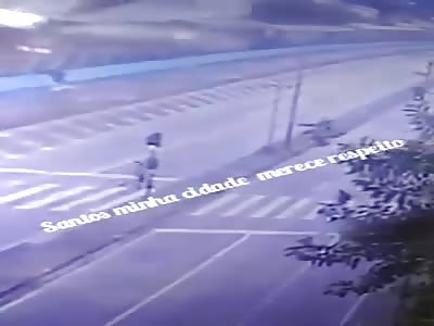 Biker Crushed by Truck