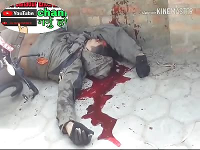 Biker Died a Bloody Death