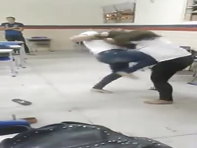 School Girls Fight for Love