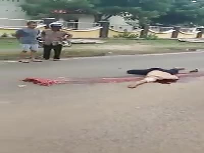 Aftermath in Krueng Raya Indonesia (Another Angle)