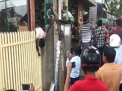 14 Year Old Died Shocked to Death outside Pizza Shop 