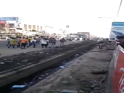 Bad Angle of Nigerian Man Killed by Mob 