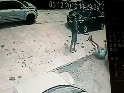 Old Man Brutally Beaten in Recife
