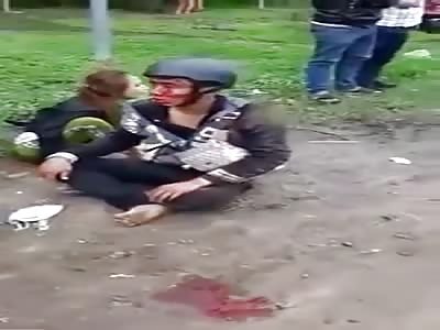 Aftermath of Truck Crash in Vietnam