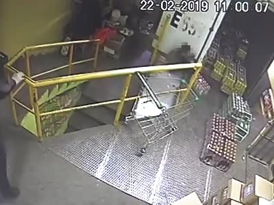 Truck Driver Brutally Crushes Loader 