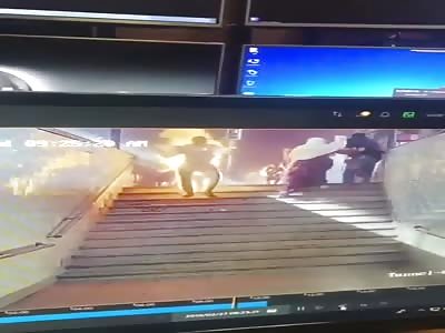 DAMN!!! People burn alive in Cairo Train Accident