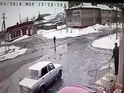 Jealous Man Runs Down Girlfriend With his Car