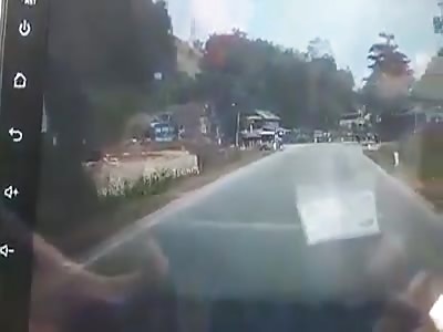 Dashcam Faceplant