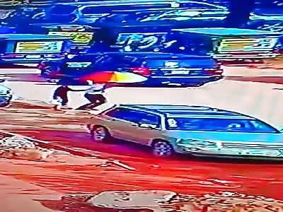 Murdered Man Dumped onto the Street