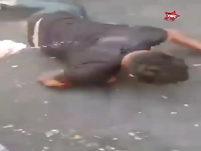 Protester injured by tear gas can