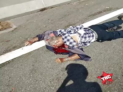 Shocking accident in moto