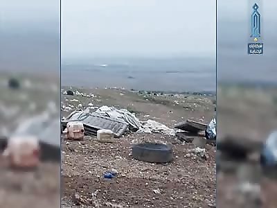 Dispersed bodies after ambush by mujahideen tahrir al sham
