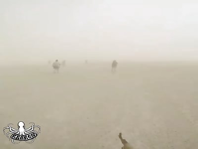 The war, battle zone