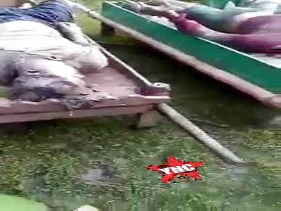 Victims of chemical attack