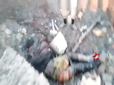 Victim air strike russian