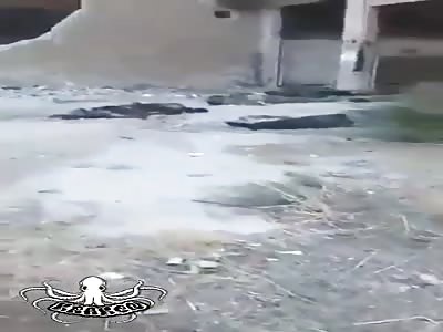 Muslim fighters massacred.