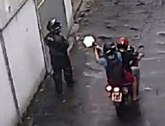 Drive by execution via Comando Vermelho