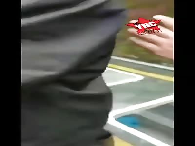 Shocking accident, derailed train