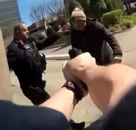 Bodycam Shows Cop Shooting Armed Man During Altercation in Downtown Louisville